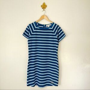 Michael Michael Kors Blue nautical striped Jersey Midi Dress NWOT size XS
